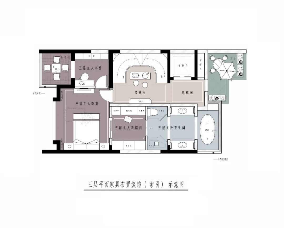 现代东方诗意化境,500㎡联排别墅设计探秘-19