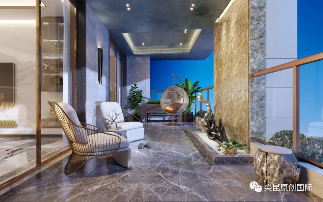 新外滩三代同堂的 272㎡美式轻奢之家-32