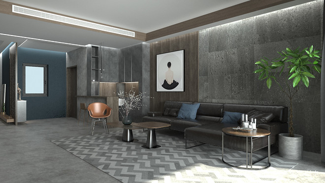 上城郡叠拼别墅240平米装修案例丨暂未提及-14