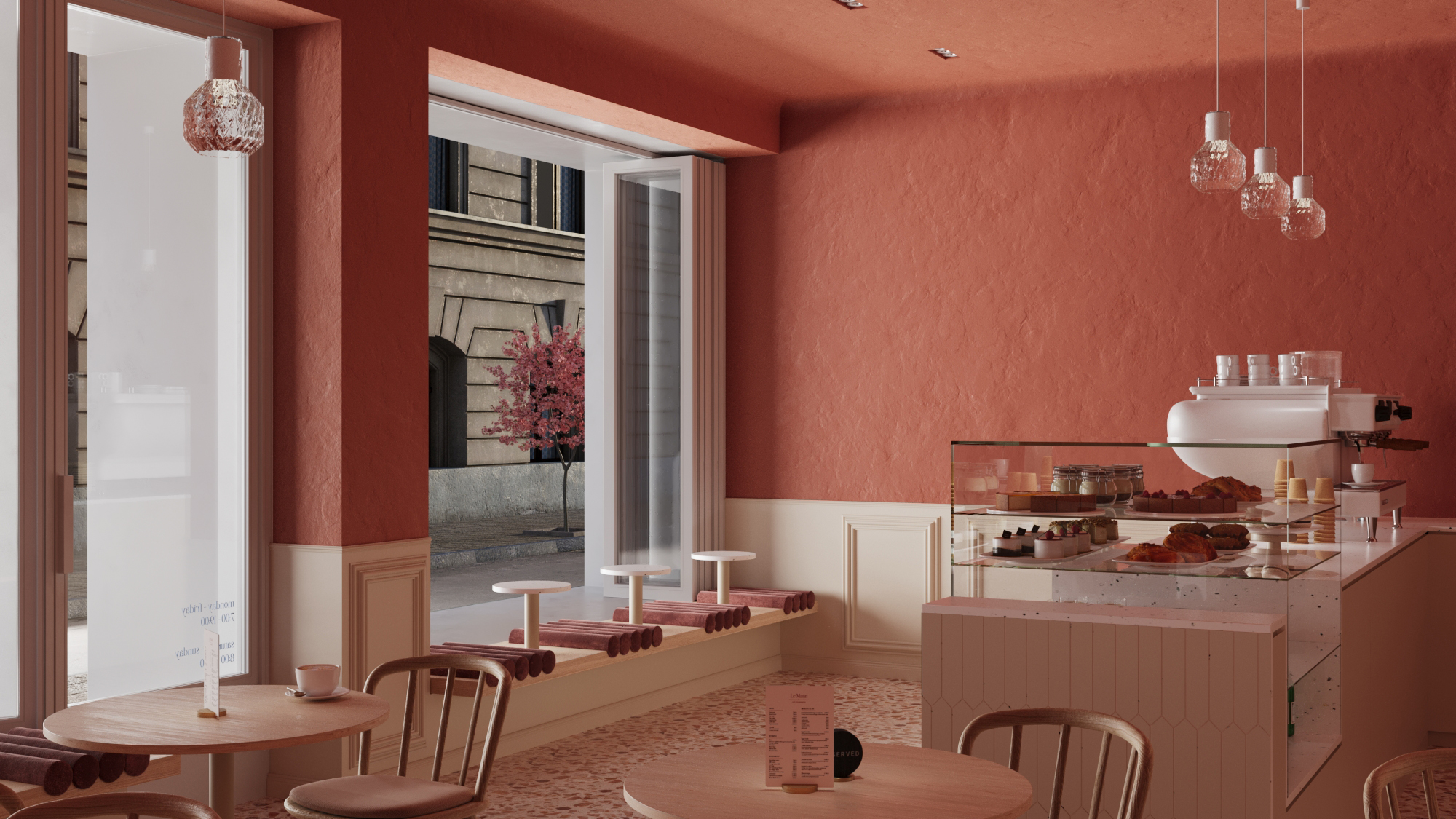 晨报咖啡馆和面包店丨NAKEDHOME-4