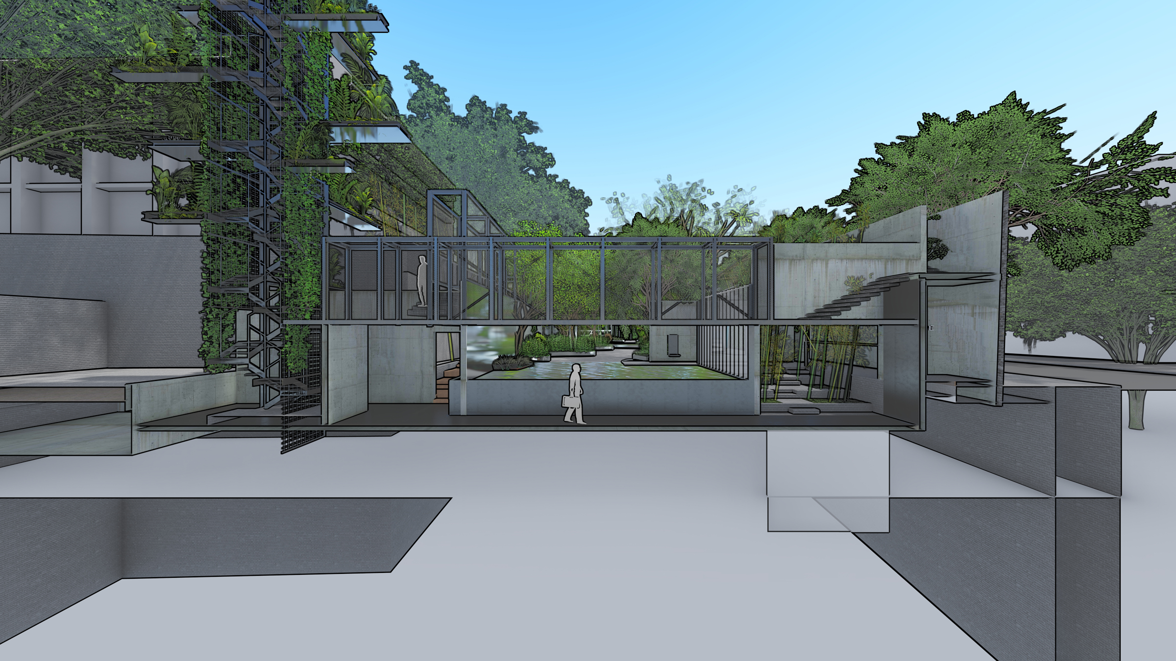 李晓东最新方案：“祼”园，当代园林-14