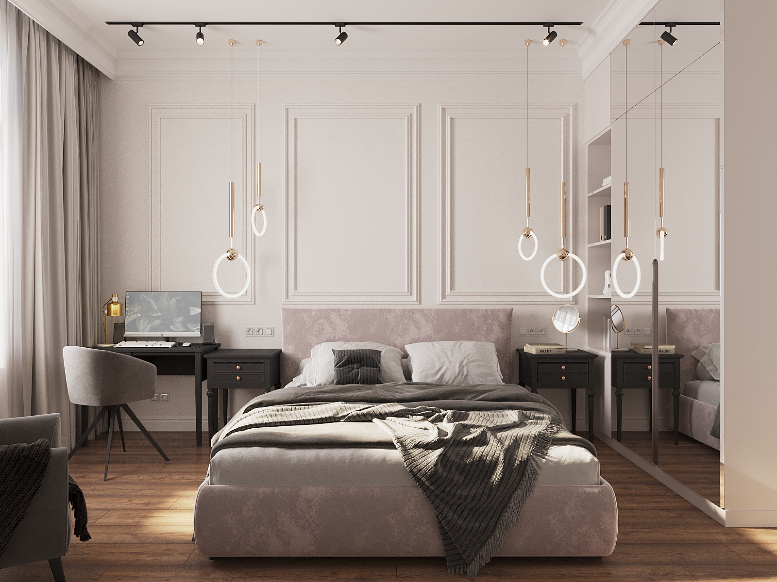 现代经典小户型公寓丨俄罗斯莫斯科丨Katerina Russkih-6