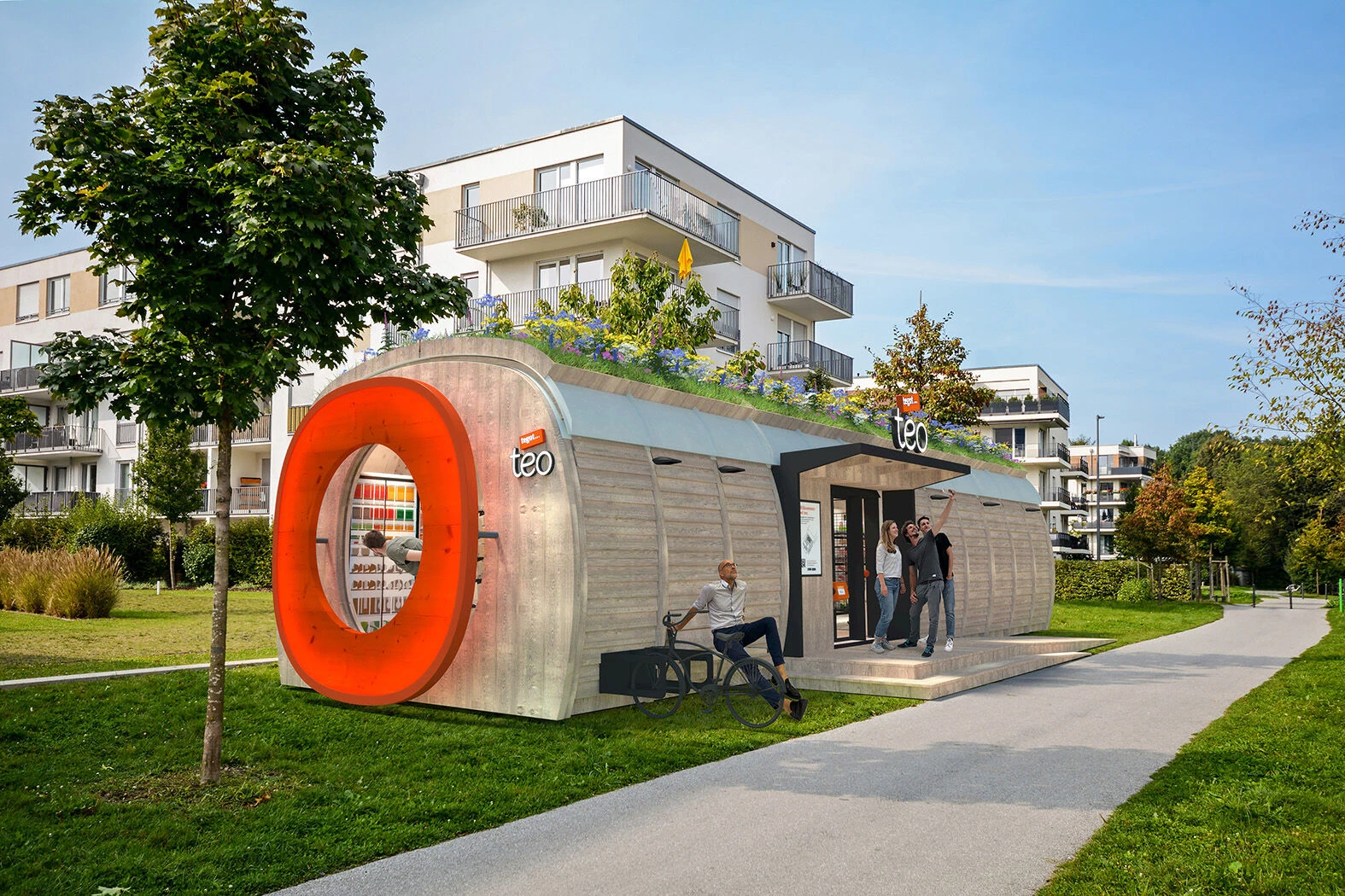 tegut· teo 无人迷你超市丨德国-17