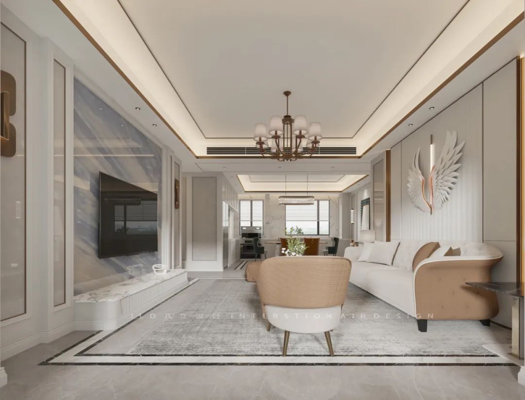 美式轻奢品质家居设计丨中国漳州丨JLD 设计-8
