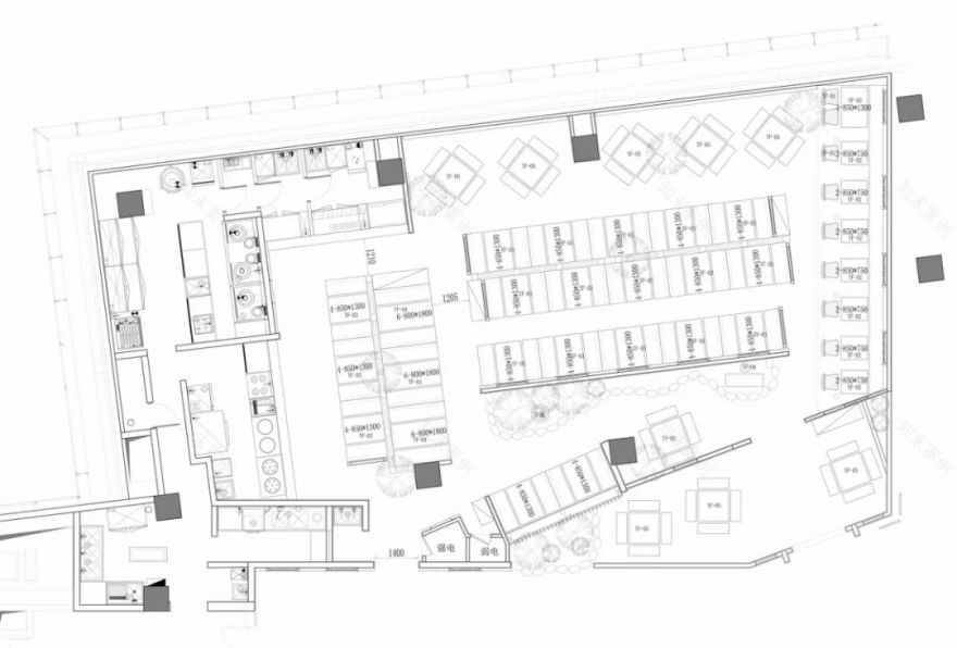 绿茶中餐厅北京昌平店丨中国北京丨杭州卧野空间设计有限公司-15