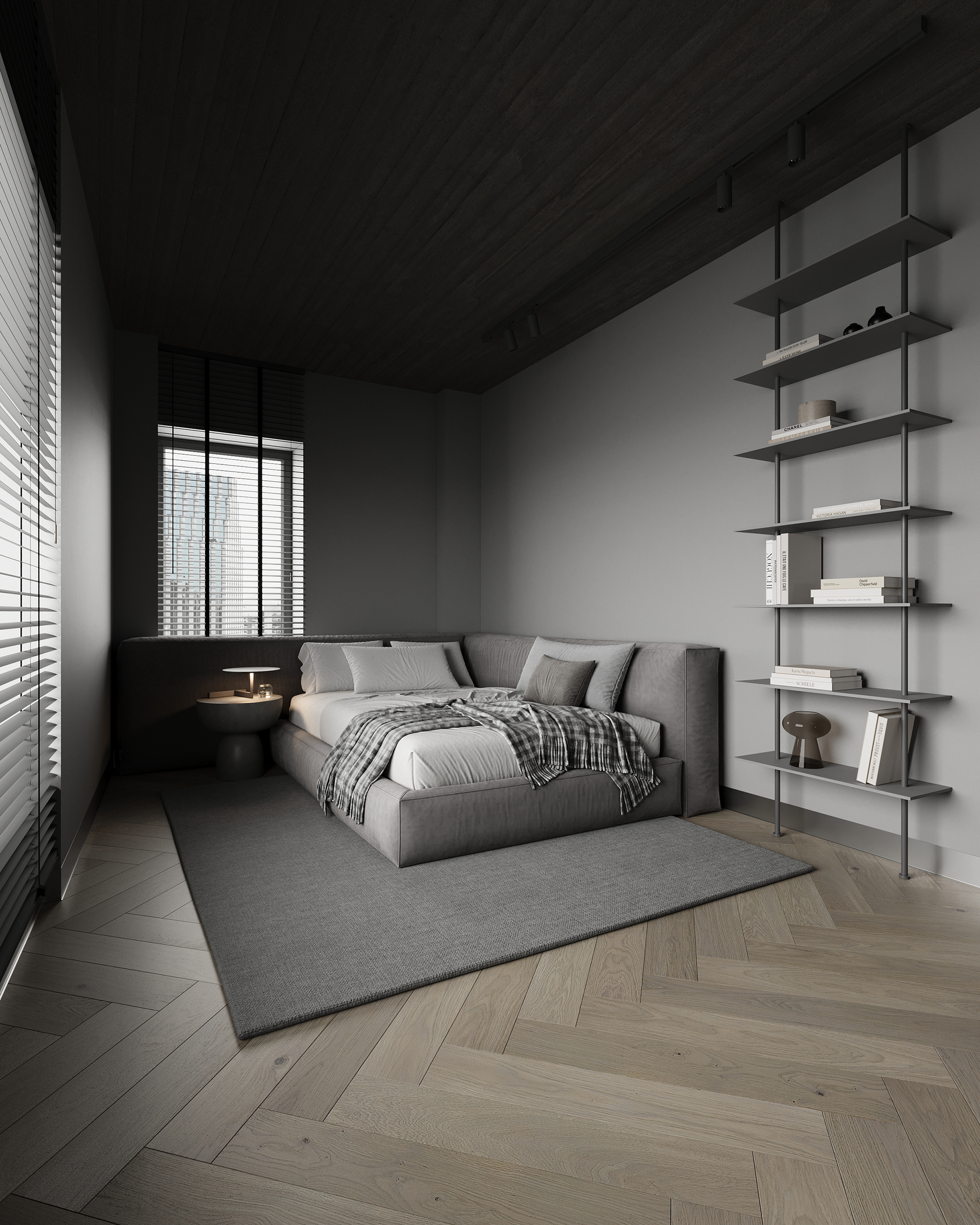 Dark Tones 公寓设计丨Mostdesigngroup-22