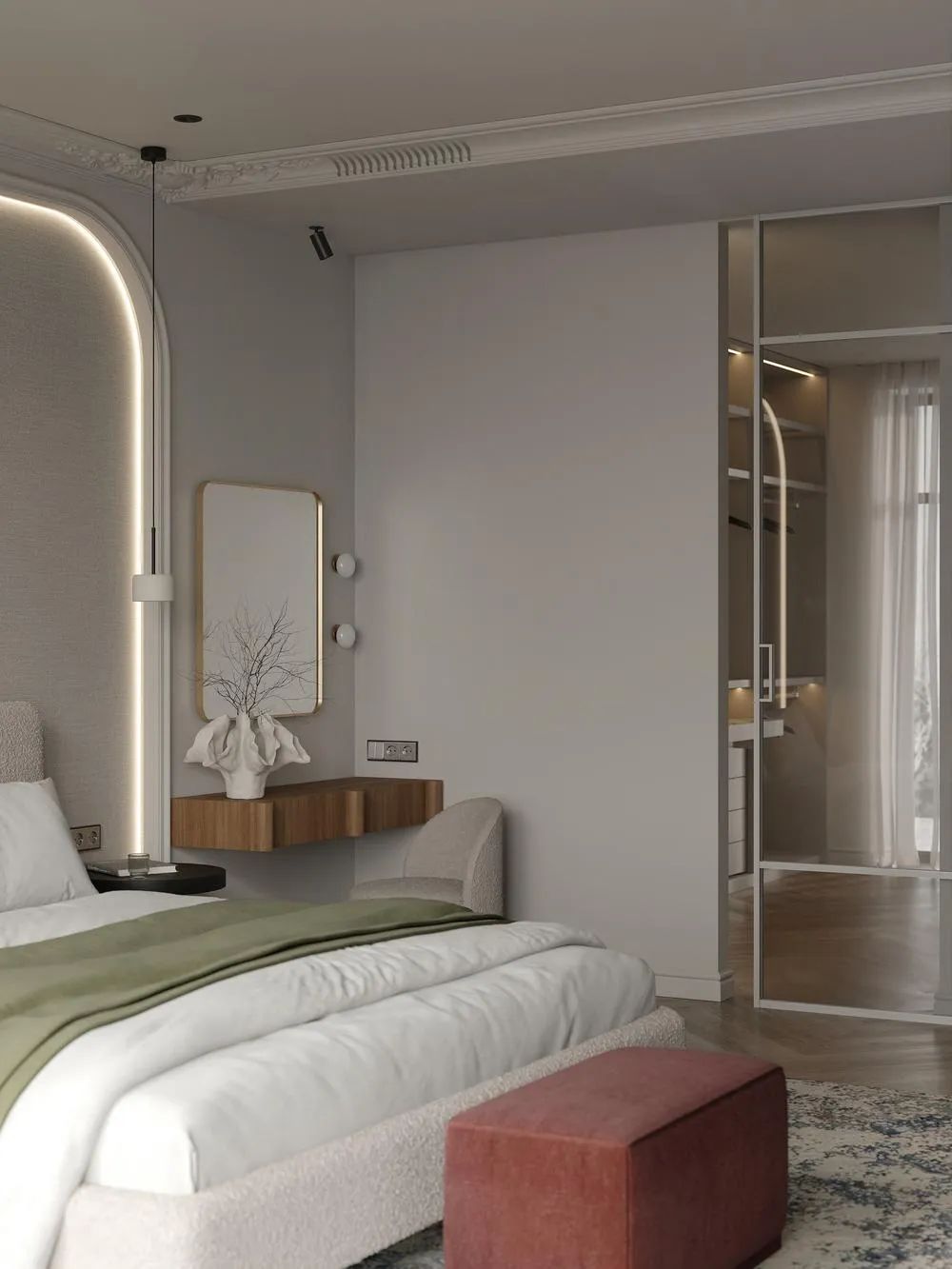 351㎡法式简约乡村别墅设计丨Ard Design-29