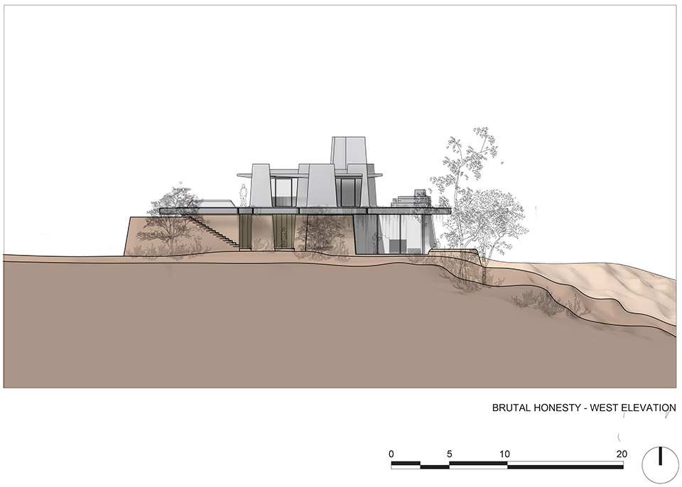 Brutal Honesty住宅丨阿根廷门多萨丨OF. STUDIO-81