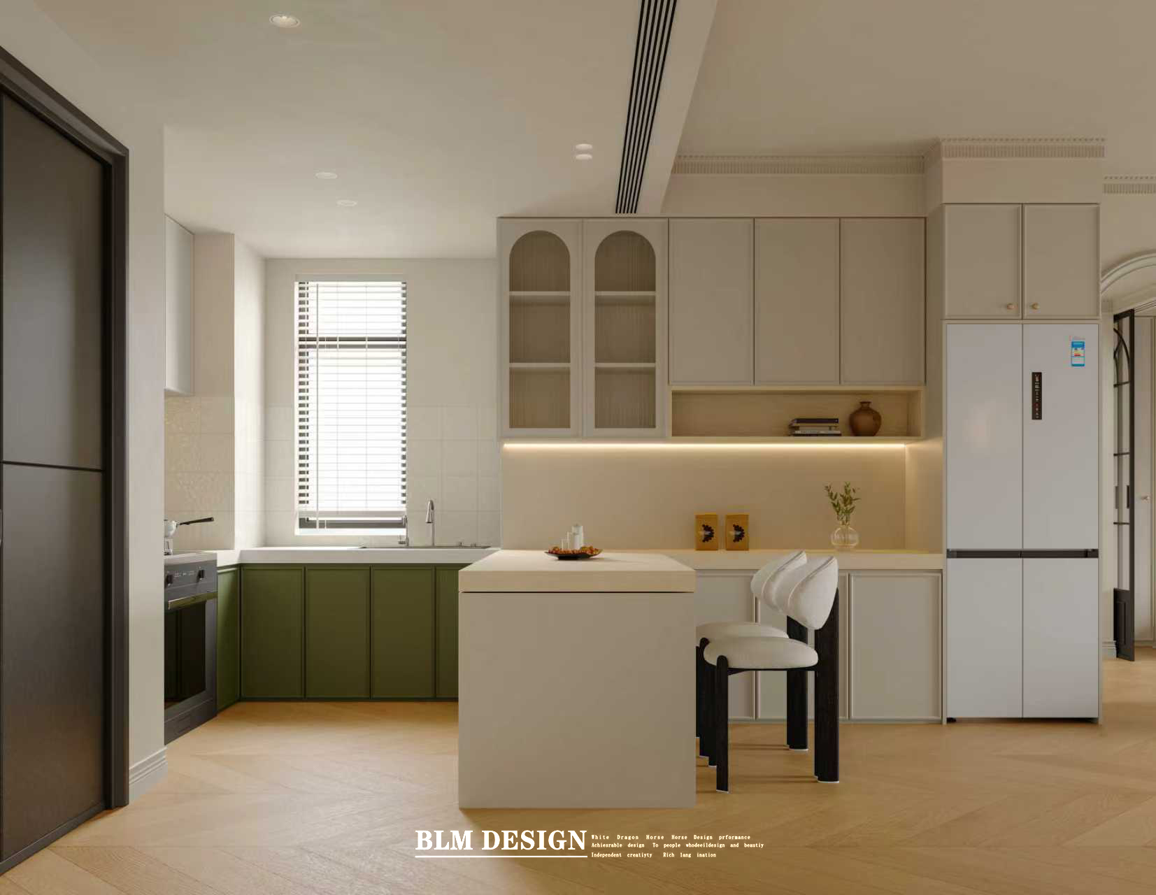 法师奶油家装效果图案例-6