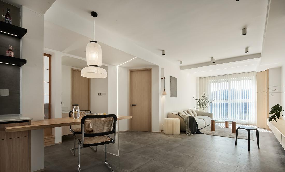 悠然自得 · 开放式餐厨与明亮客厅的断舍离生活美学-24