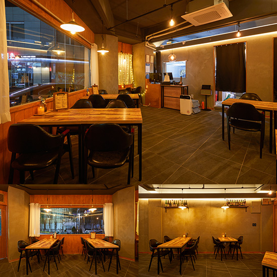 13 坪独立餐厅，打造复古温馨空间-1