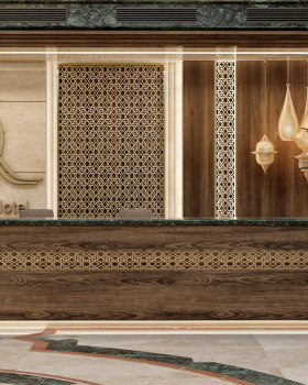El Haram Hotel Lobby KSA