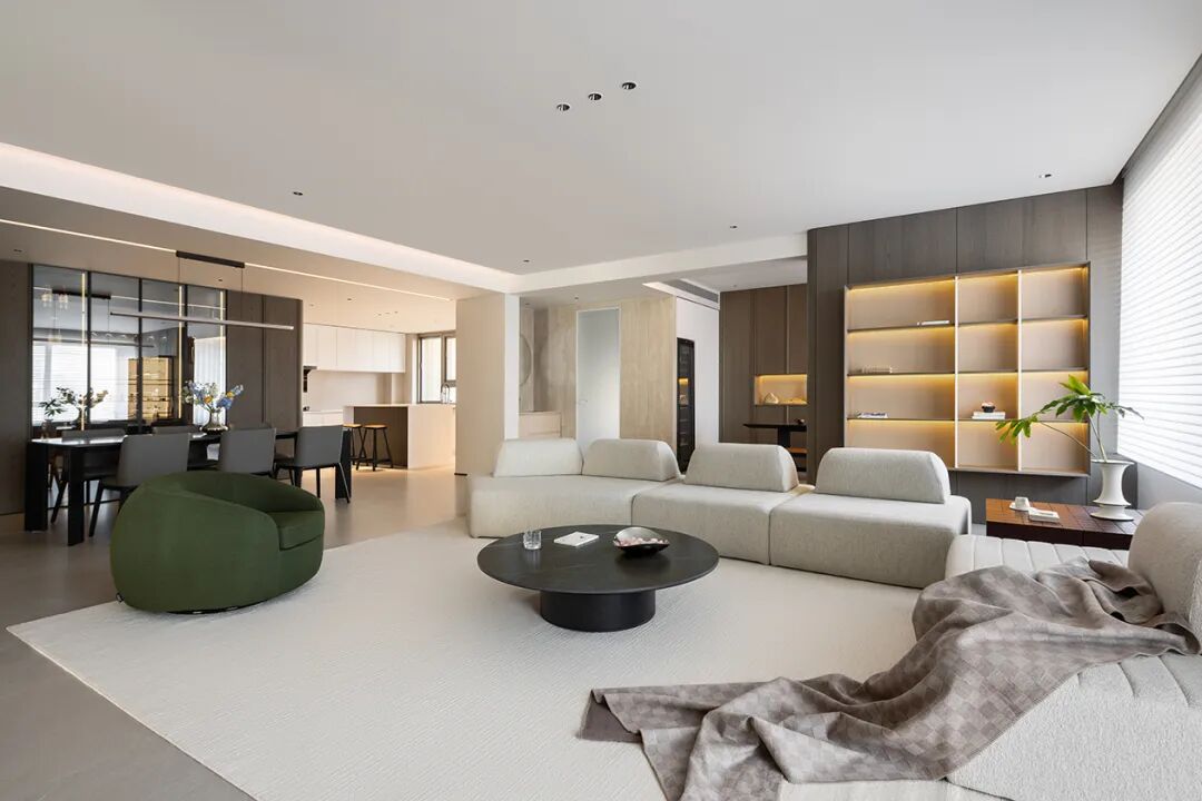 257m²极简沉稳空间，打造松弛丨中国济宁丨COSMO MOBILI  可木家居-4