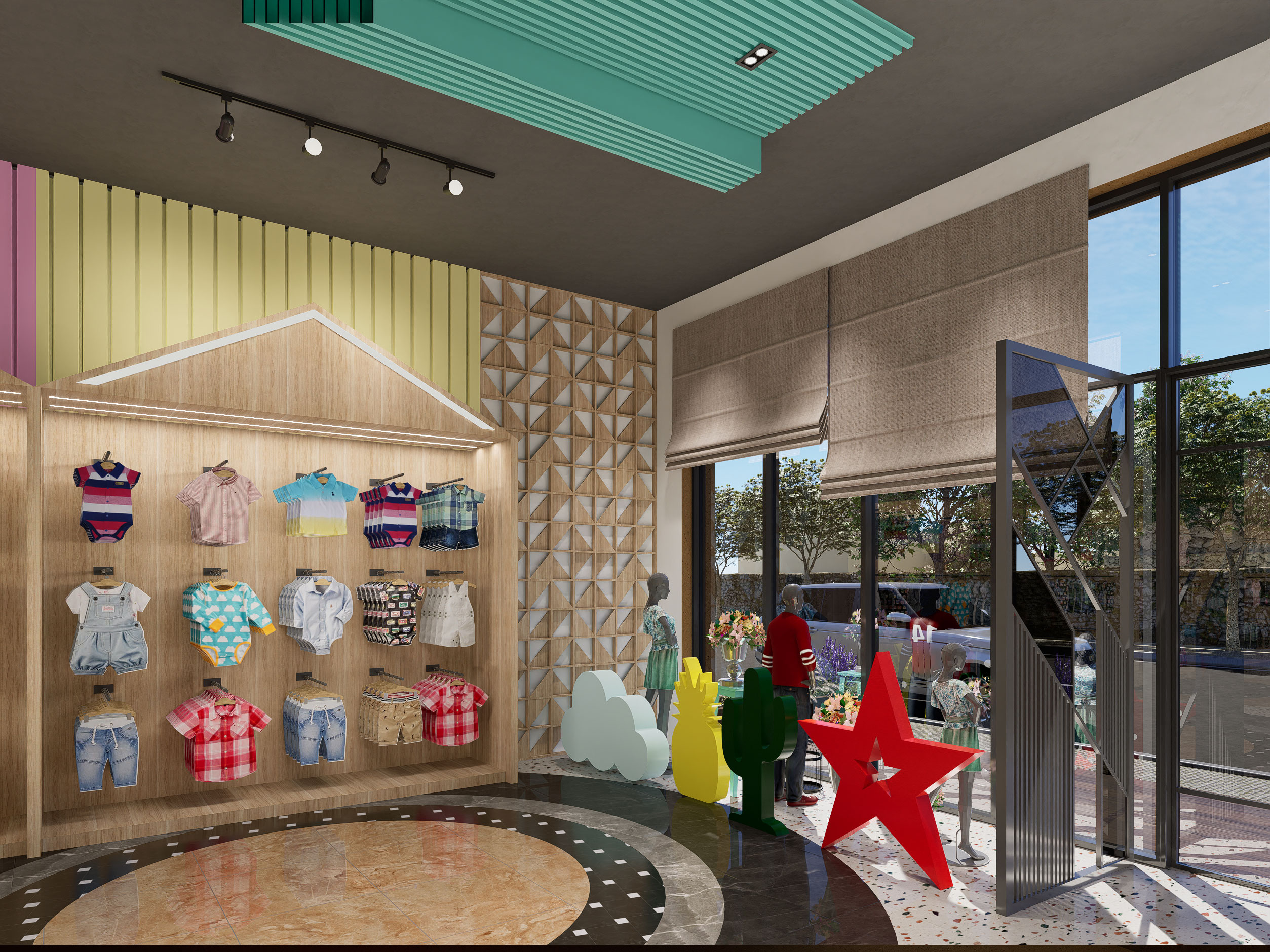 Kids Garment Shop Interior-23