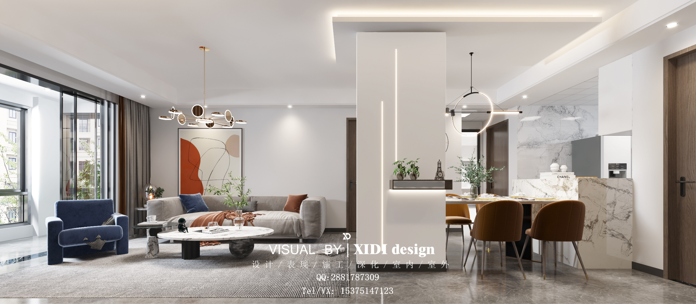 现代简约客餐厅设计合集，精致舒适共享空间-10