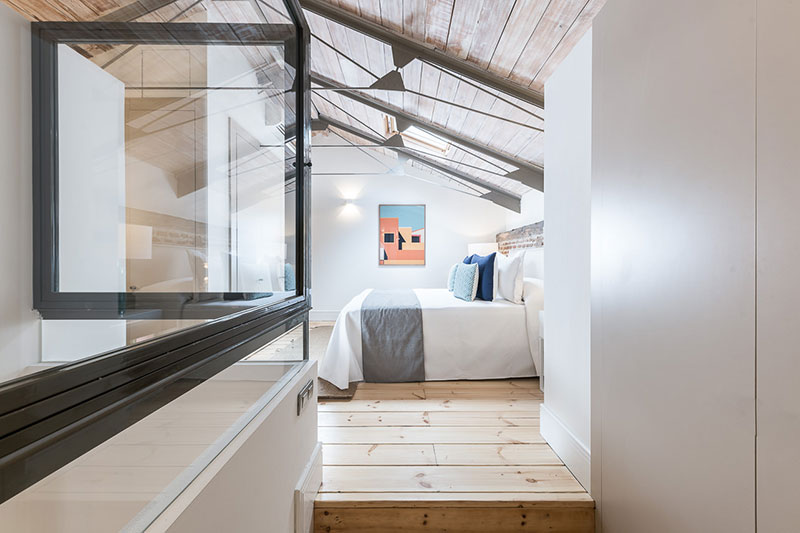 历史韵味与现代风格共融的 Madrid 工业风公寓-15