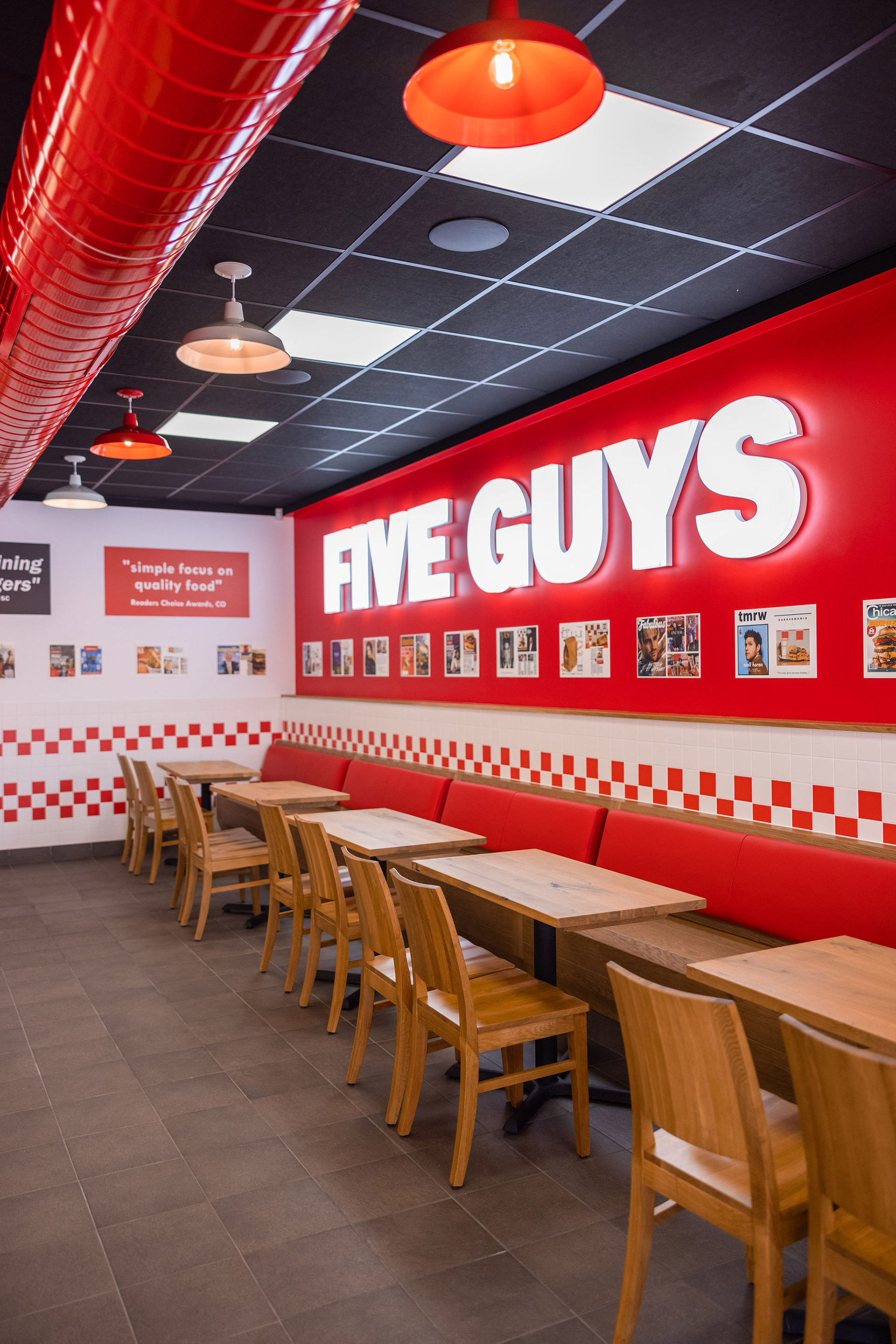 Five Guys· Penrith 快餐店设计丨澳大利亚新南威尔士丨Design Partnership Australia-44