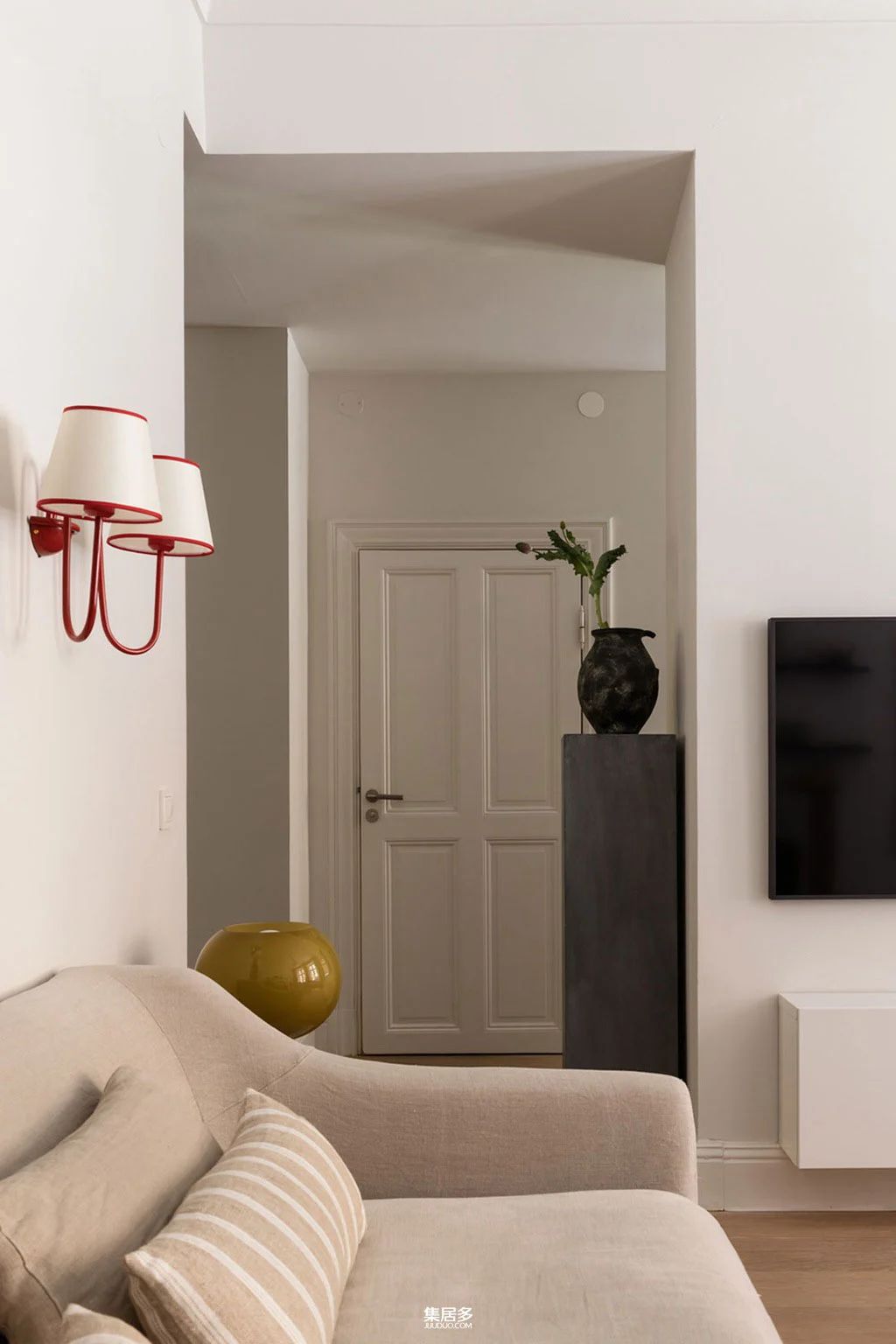 斯德哥尔摩百年公寓现代设计丨瑞典斯德哥尔摩丨瑞典设计师-12