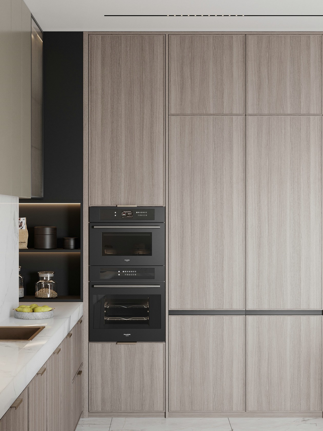 灰色系小空间公寓设计-10