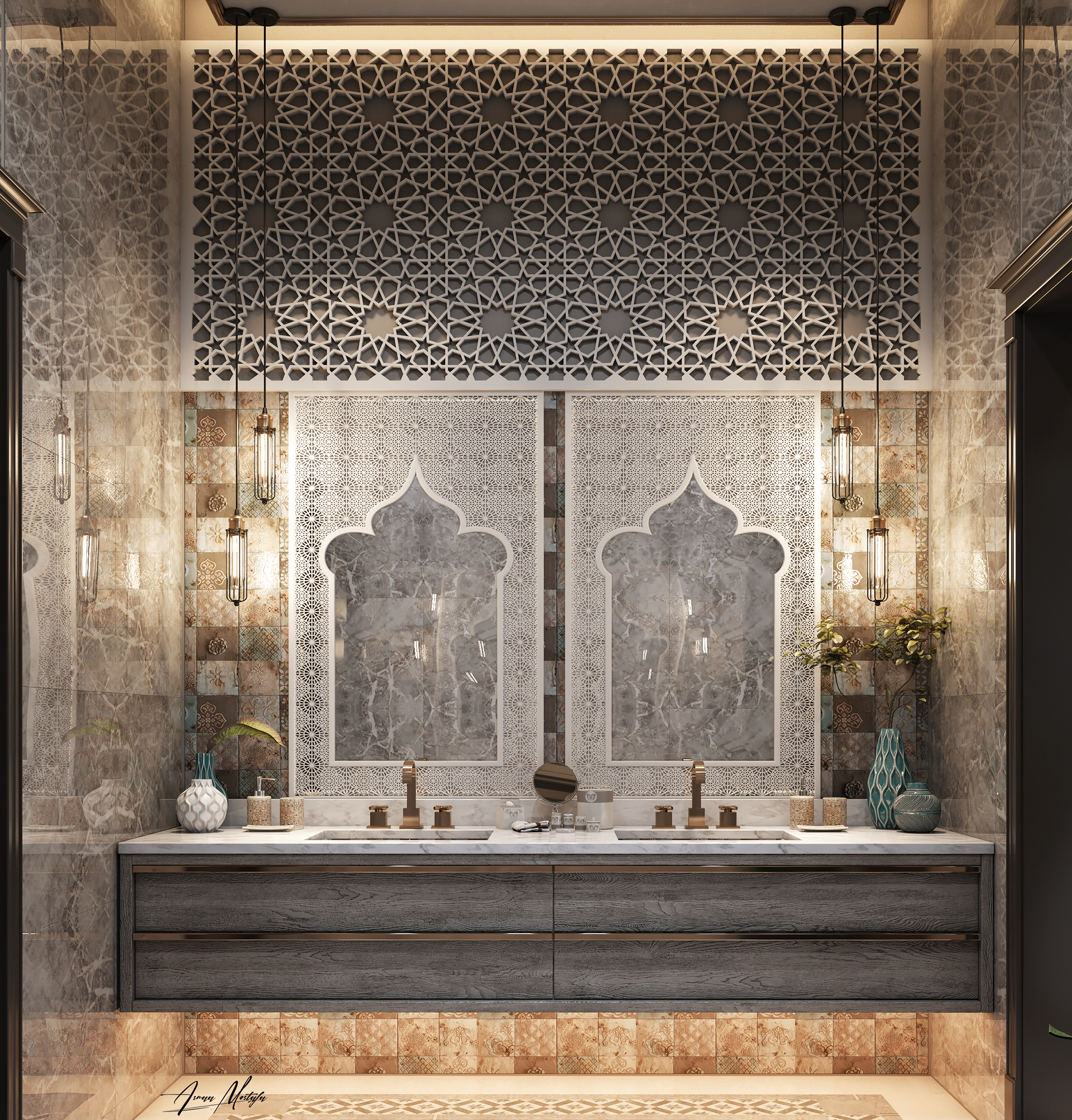 摩洛哥新古典主义丨卡塔尔多哈丨studia54-21