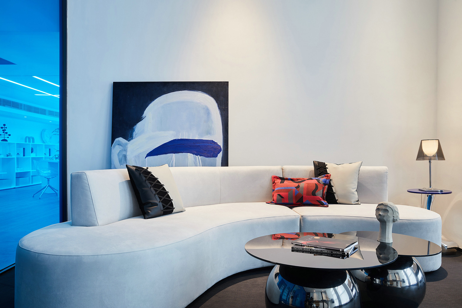 如墨设计｜创意美学玩转空中Loft办公样板-9