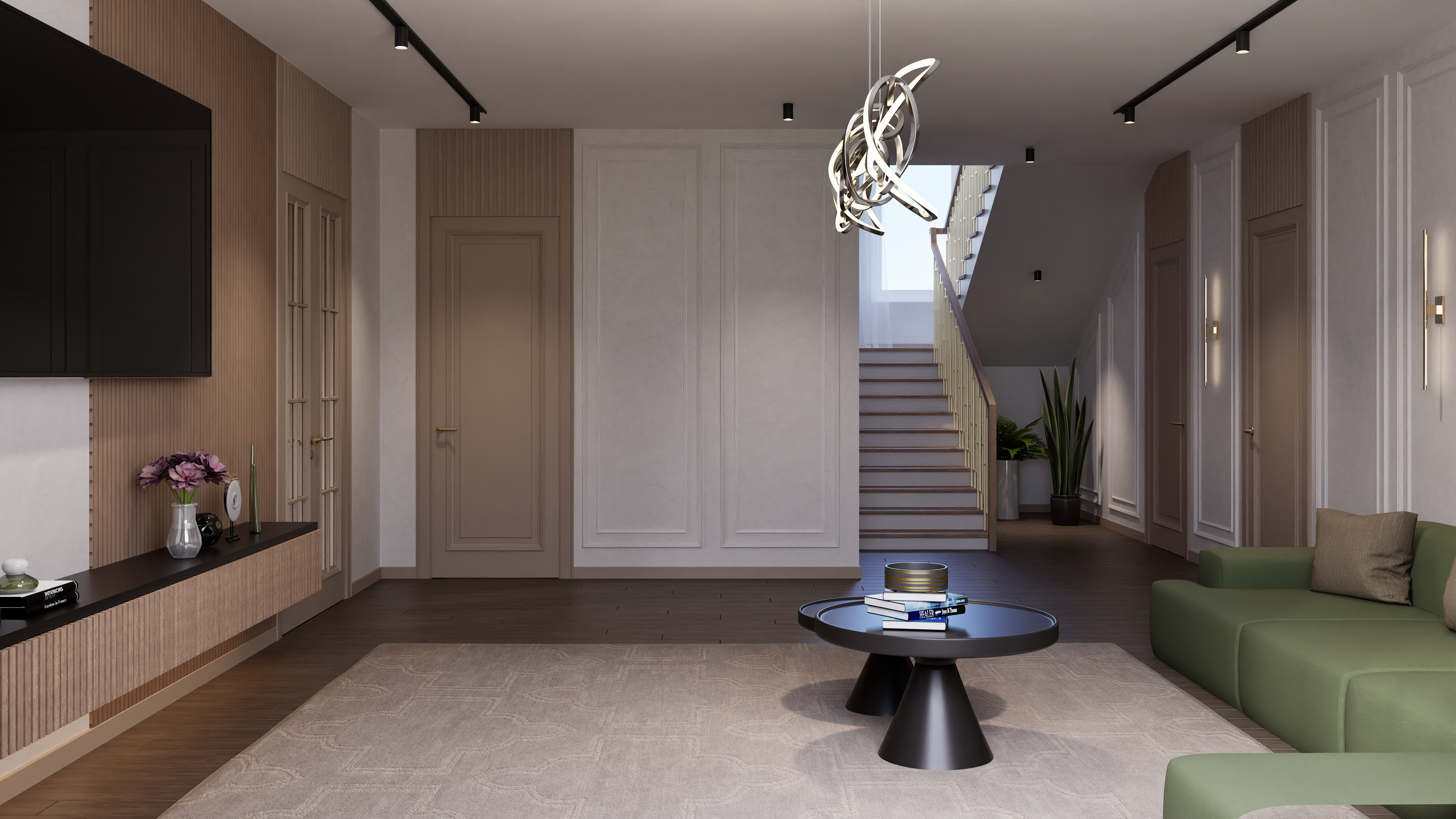 The modern livingroom design-5