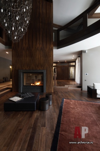 郊区现代风格住宅室内设计-16