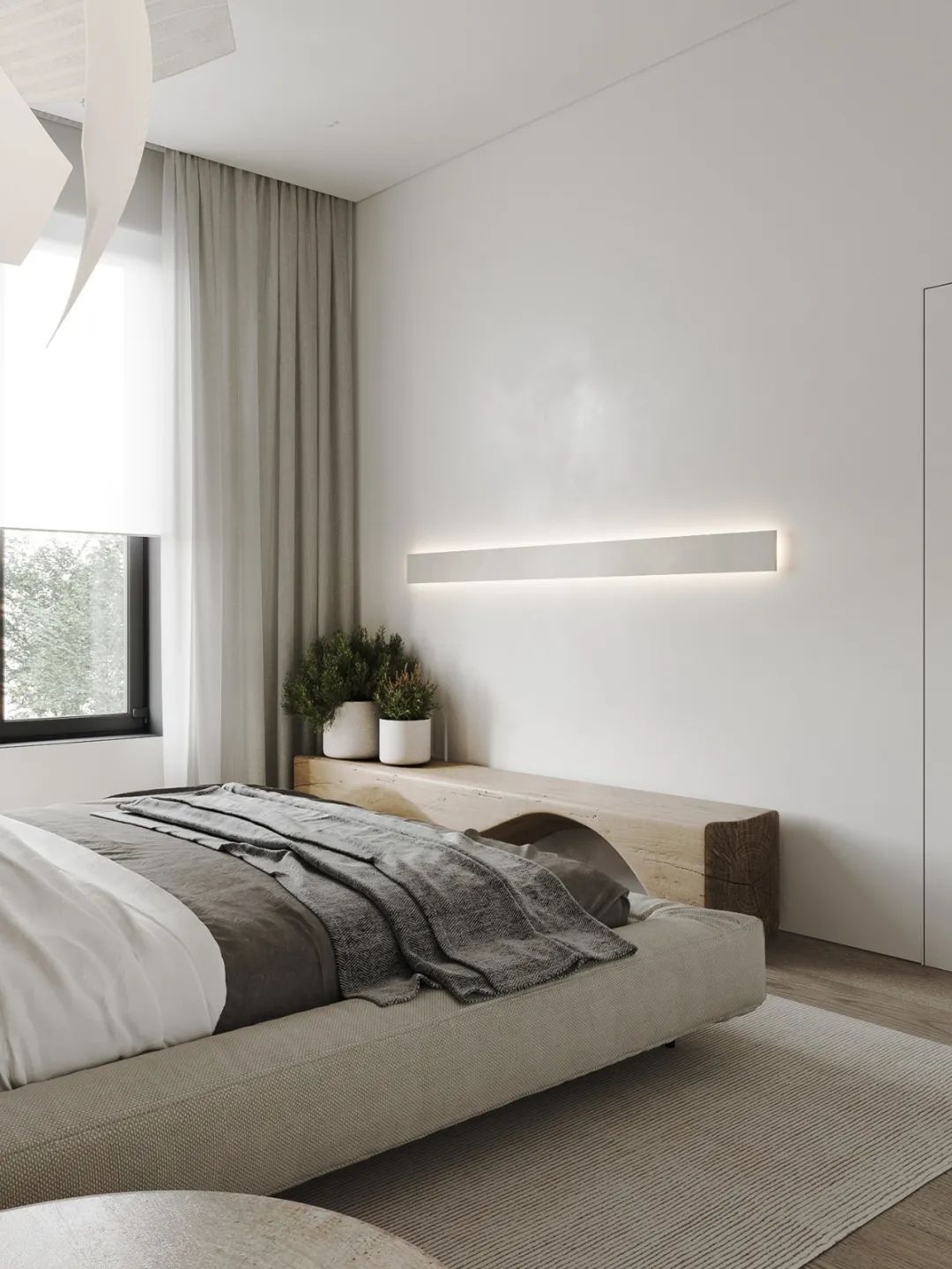 现代简约乡村风的居住空间-66