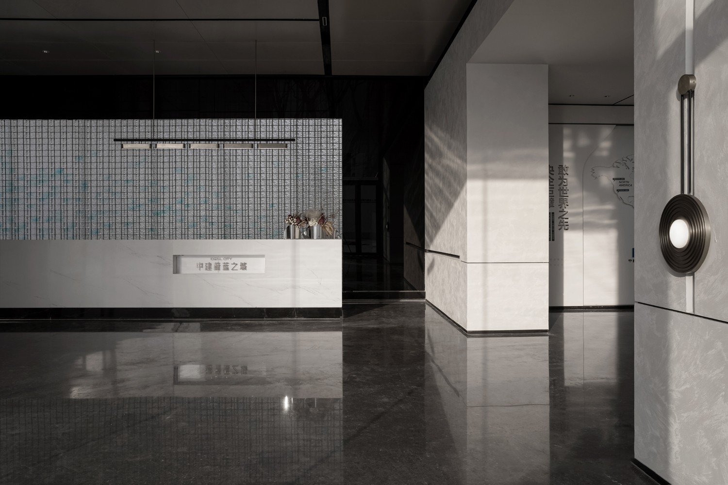 梦想之境 · 济南中建东孚蔚蓝之城营销中心设计丨中国济南丨蔡保兵室内设计-3