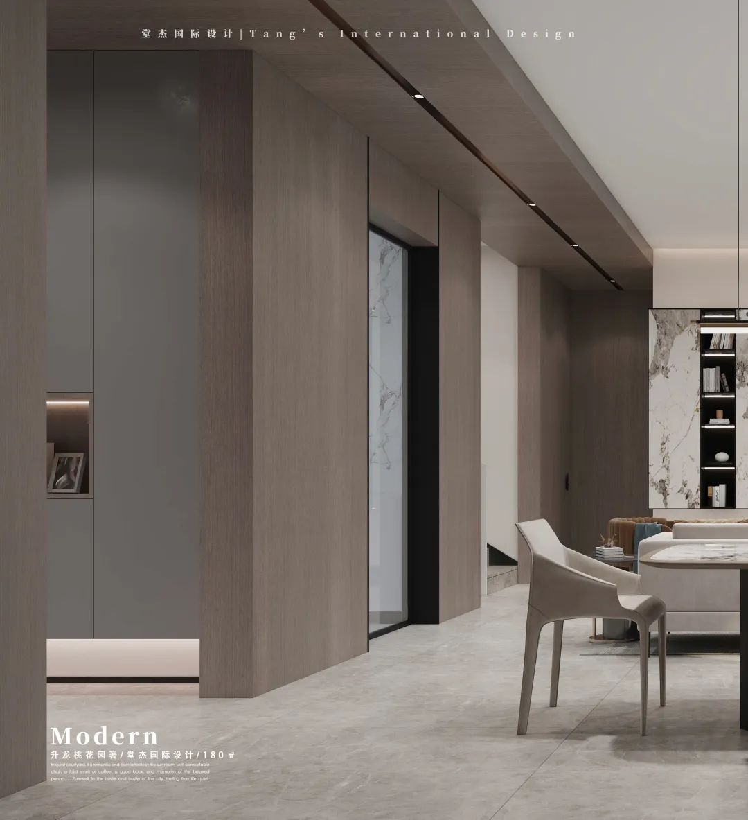 南京升龙桃花园著现代简约别墅设计丨中国南京丨堂杰国际设计-28