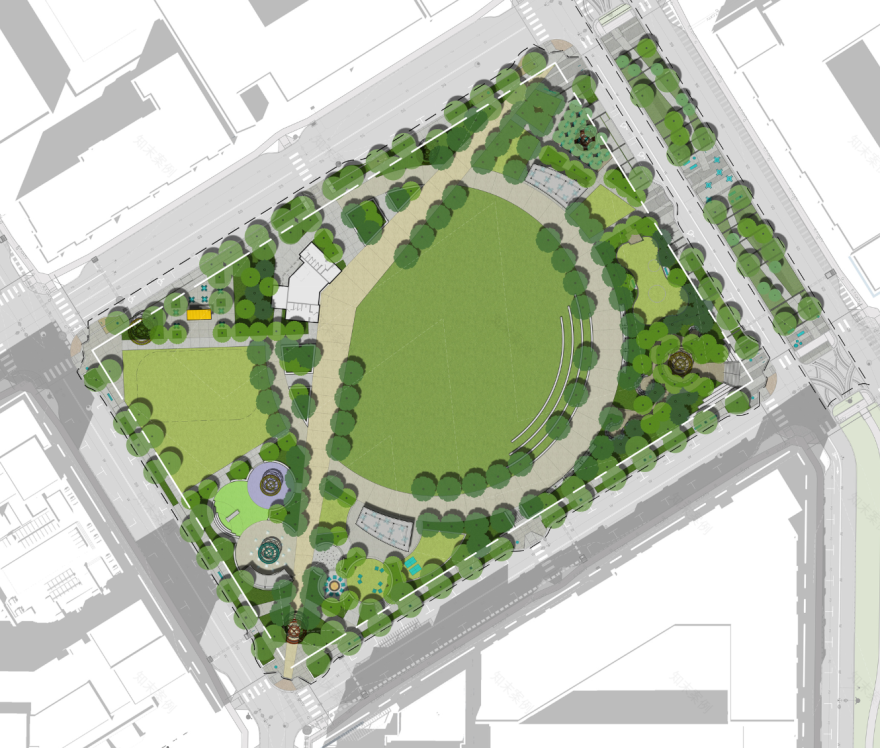 Landscape Architecture- Downtown Westminster Center Park-18