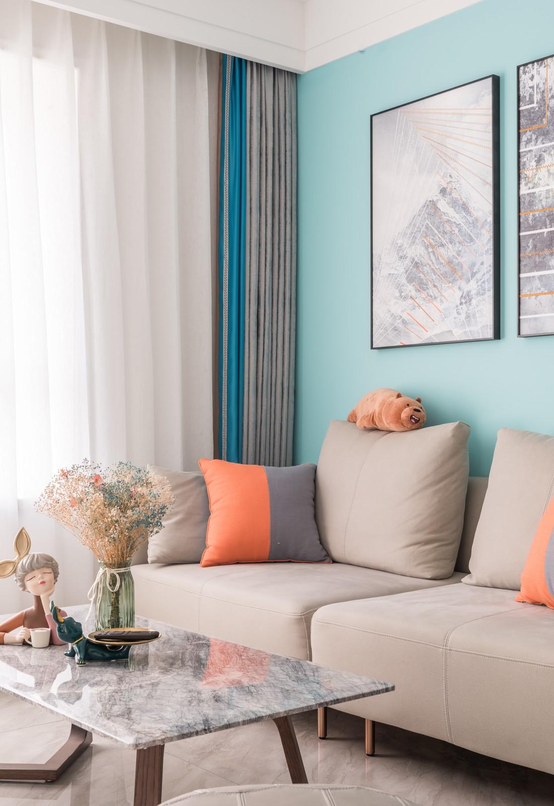 70 平米小户型大改造 · 沙滩风家居设计-12