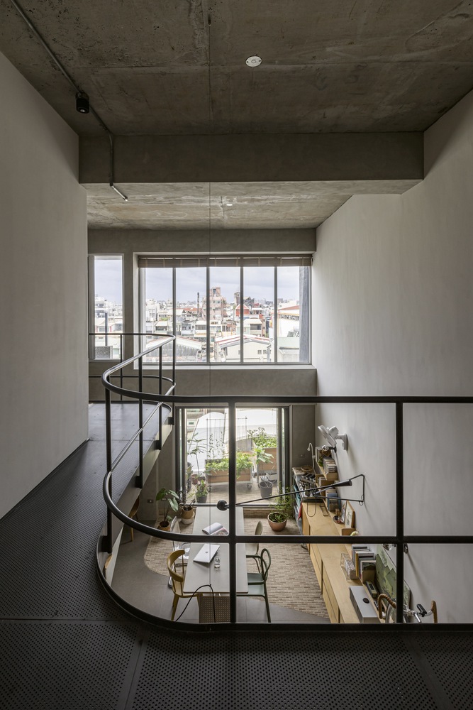 开放式设计的家庭住宅 AB House-13