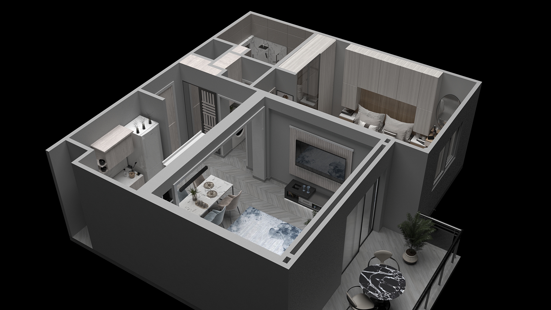 Studio Apartment at Greece.-12