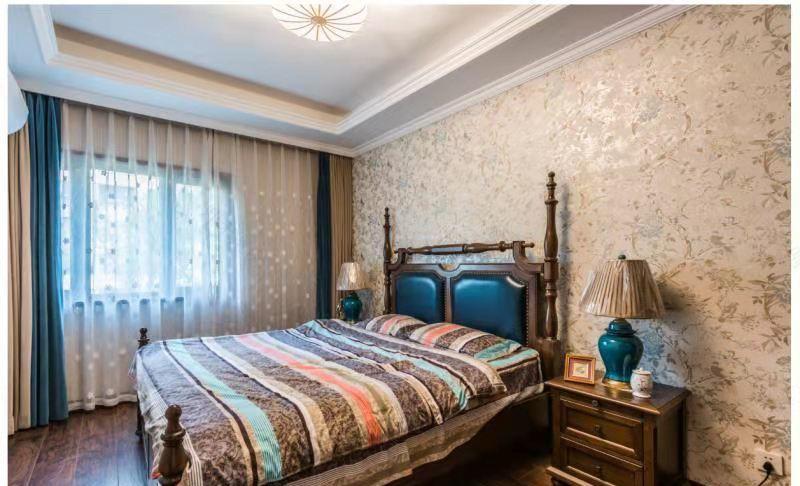 美式古典融合中式禅意复古美家丨意巢设计事务所-30