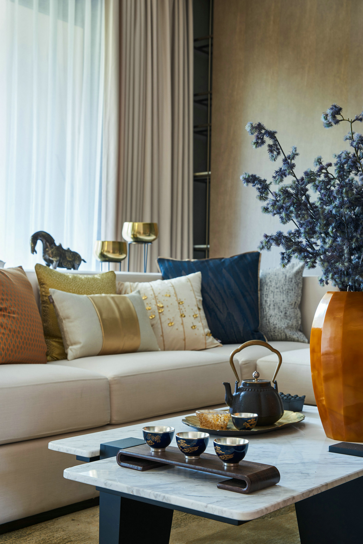 西安沣东地产湖光山色样板房-12