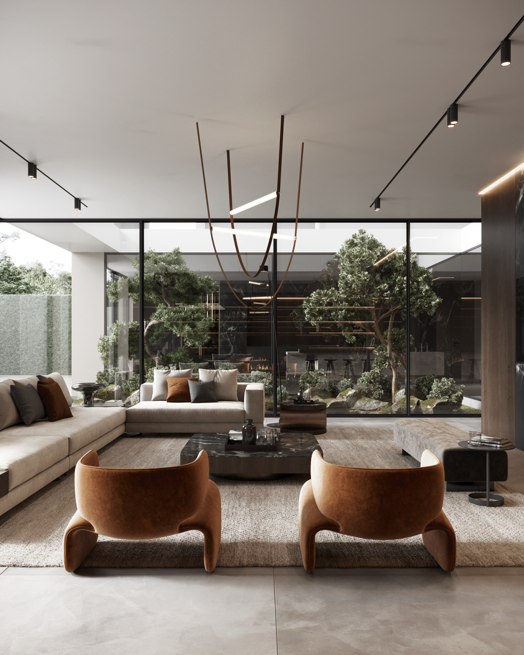 简约别墅丨Esmael Abdelhamed-31