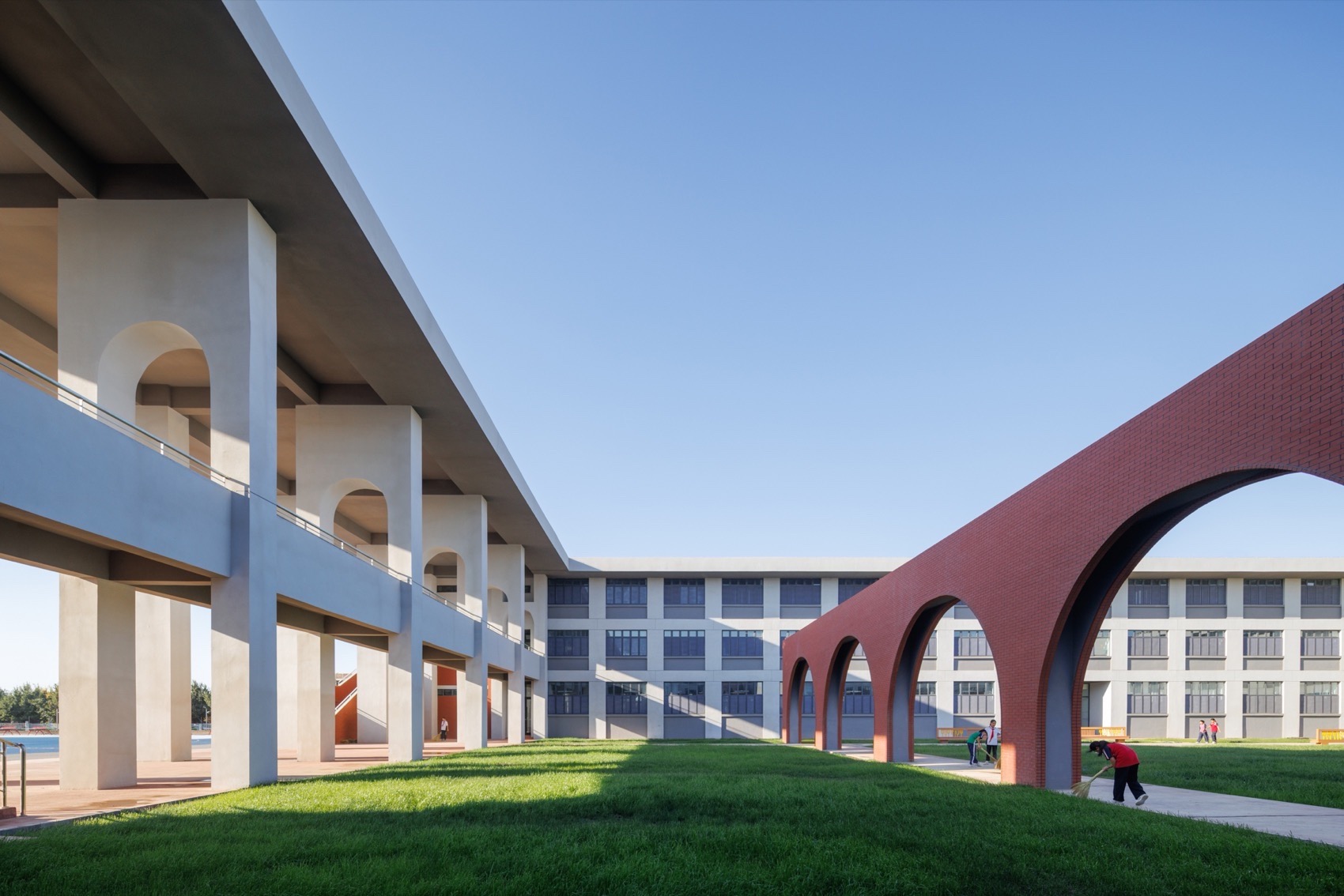 胡杨河市天北实验中学丨中国新疆丨江苏中锐华东建筑设计研究院荣朝晖工作室+趣锐（上海）-55