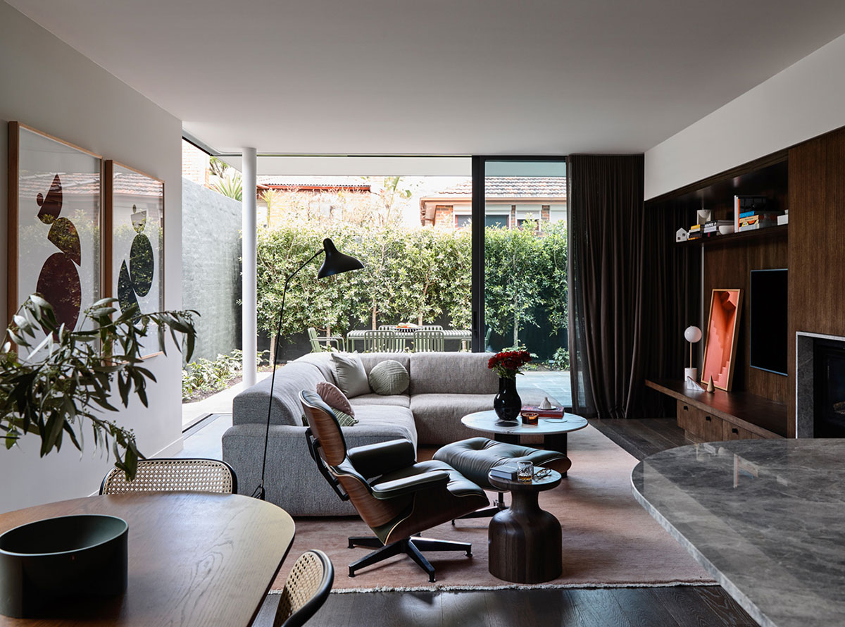 墨尔本时尚实用小户型住宅设计-1