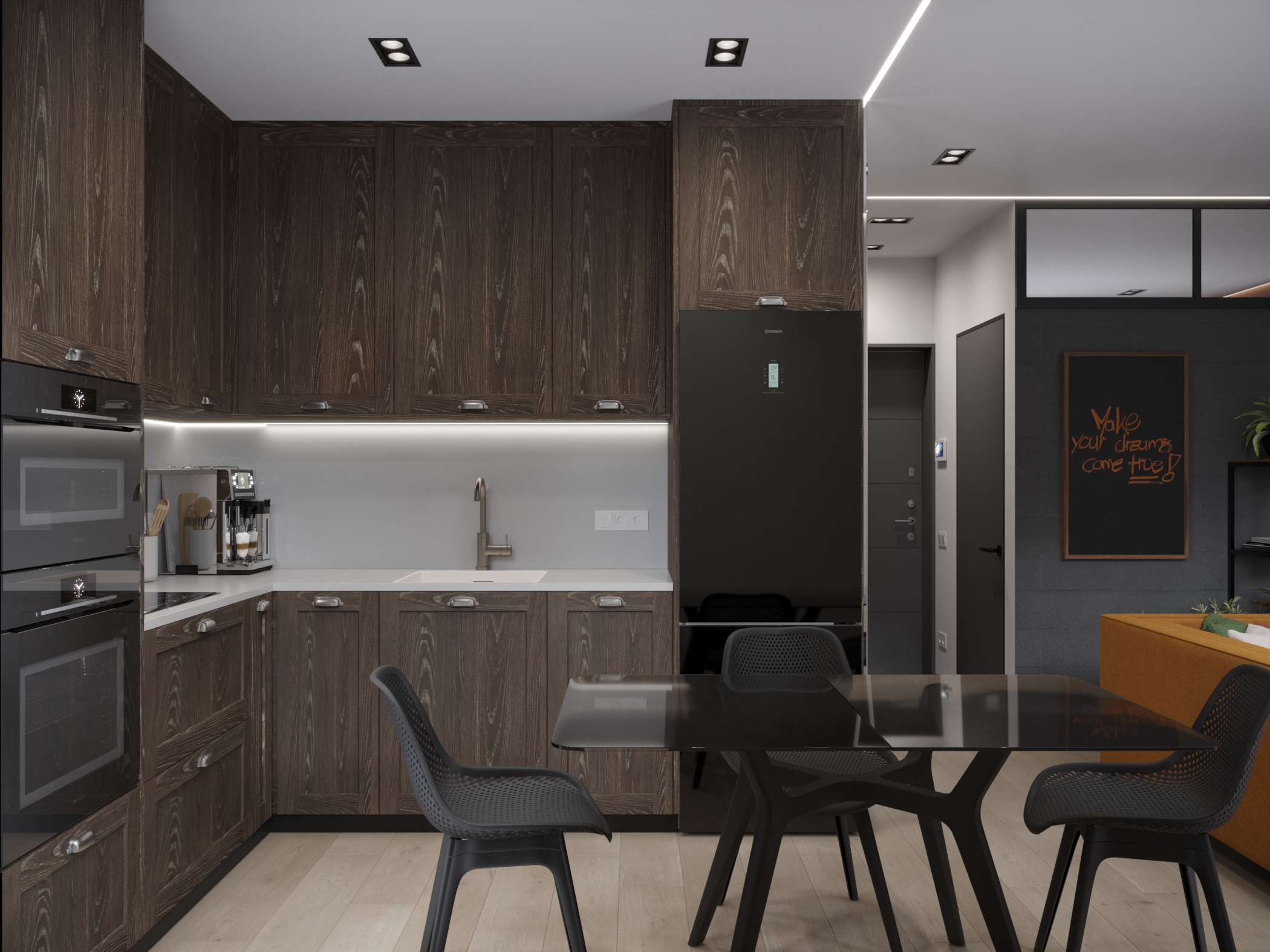 One-room apartment for ALS-2
