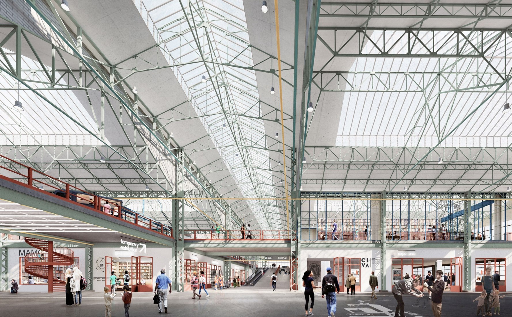 KANAL  Centre Pompidou（从旧雪铁龙工厂改造而来）丨比利时-17