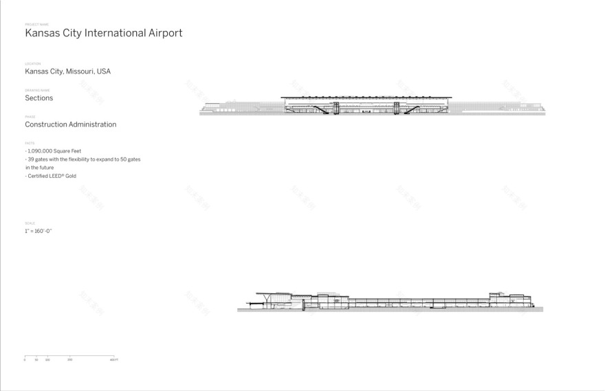 美国堪萨斯城国际机场新航站楼丨斯基德莫尔奥因斯梅里尔公司-32