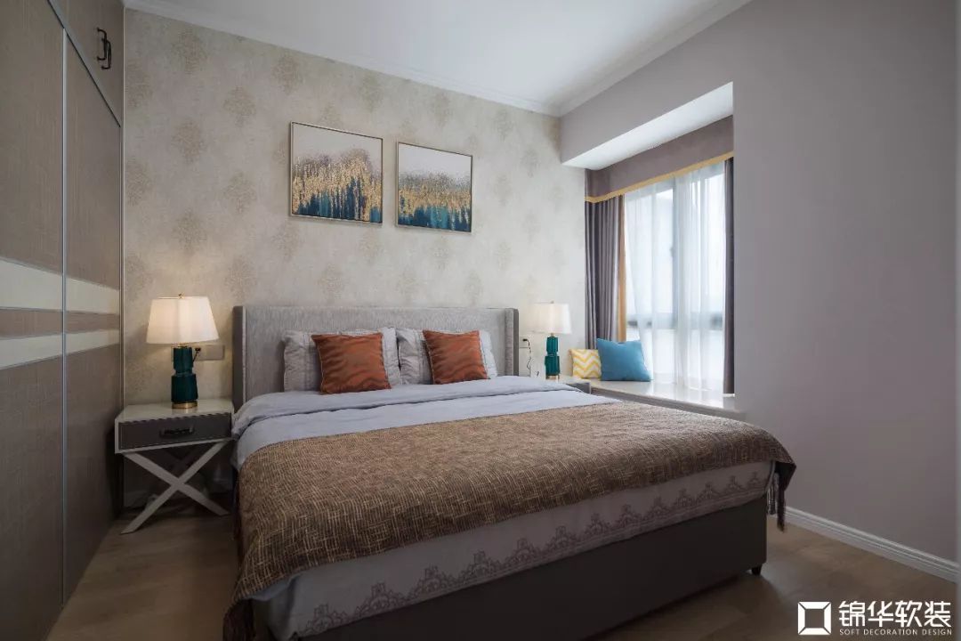 碧桂园现代简约风,宁静舒适的空间艺术-73