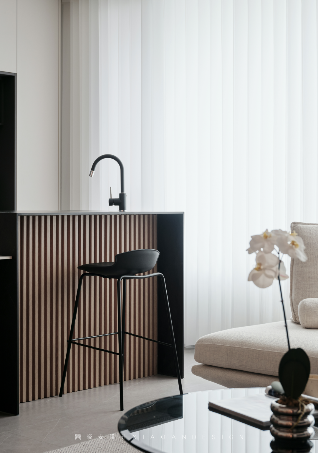 光之诗 · 160㎡极简私宅设计丨晓安设计-18