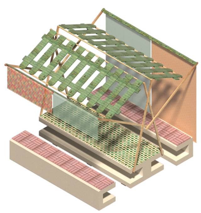 她用宜家的便宜家具、脚手架、木地板、晾衣架…设计出的最有创意的联合办公-68
