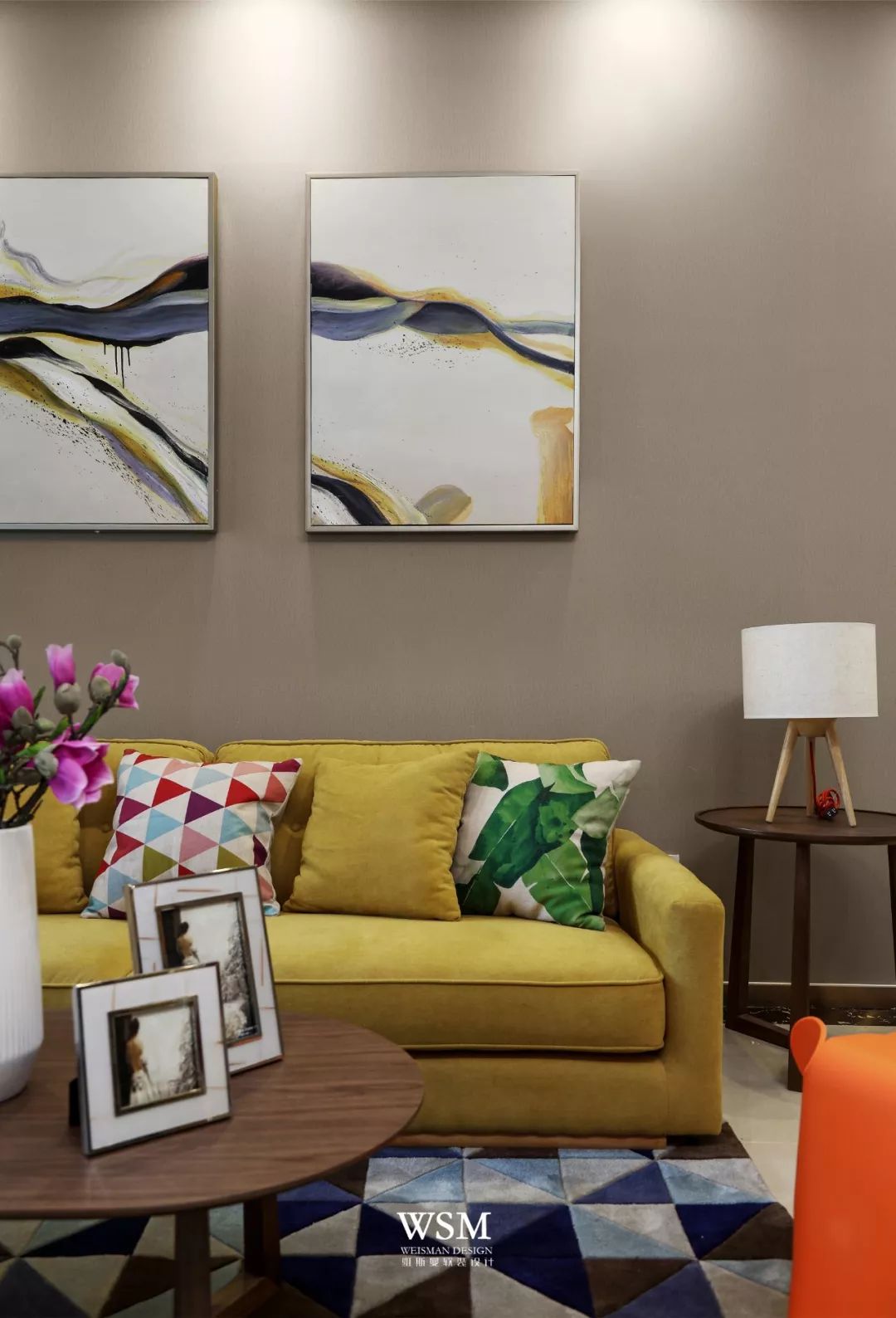 维斯曼软装 | 上海瑞仕华庭 K2 样板间 现代简约风格-21