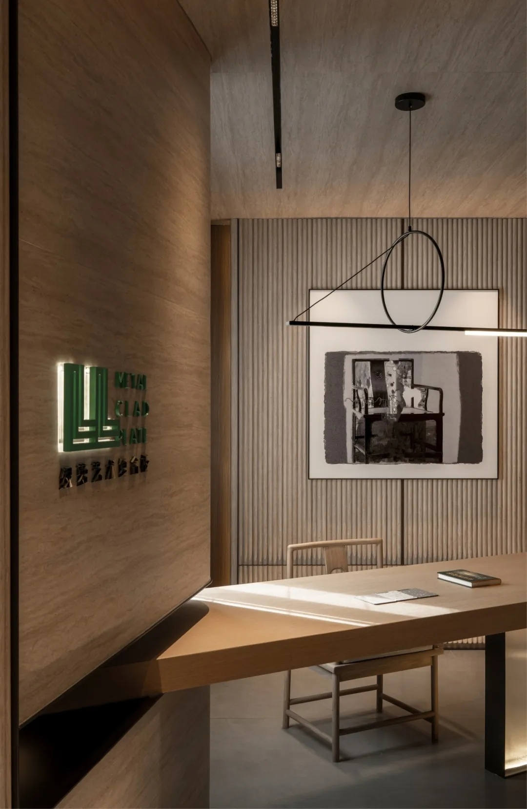 沈阳绿萝复合板艺术展厅丨中国沈阳丨QI'S建筑设计师事务所-51