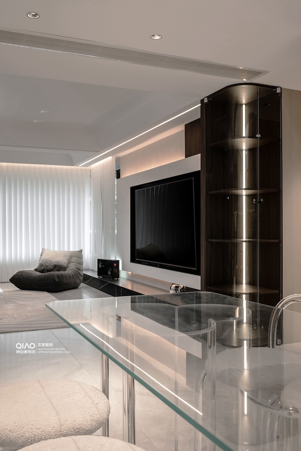 重庆龙湖尘林间现代风格装修案例丨中国重庆丨重庆俏业家装饰-28