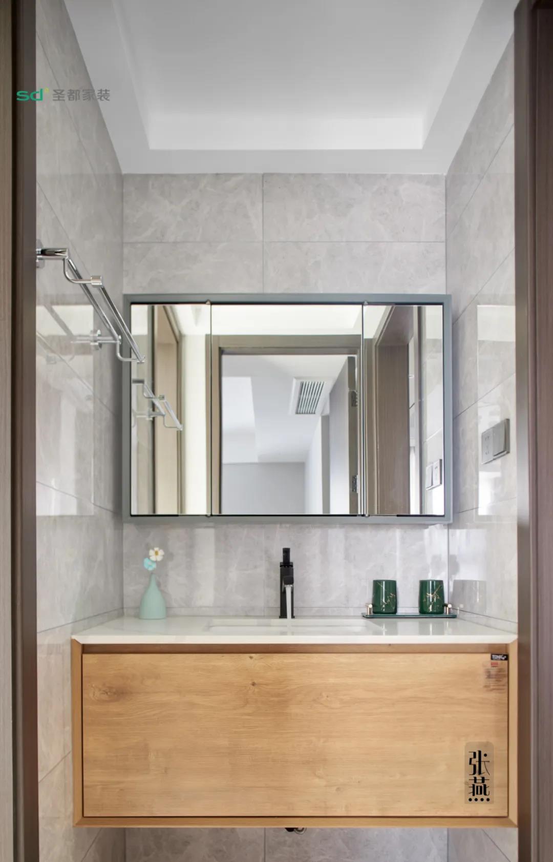 青枫雅苑 101 平轻奢设计丨中国宁波丨圣都家居装饰有限公司-16