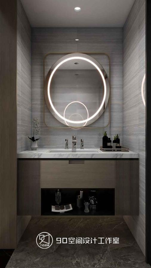 绿意浓情 · 轻奢风格 125 平方 3 室 2 厅 2 卫设计-74